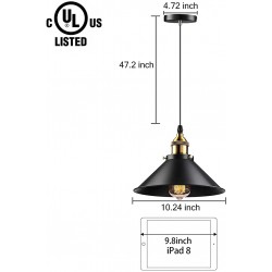 Lampara Colgante Industrial...