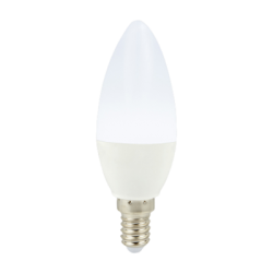 Foco Tipo Vela E12 luz blanca